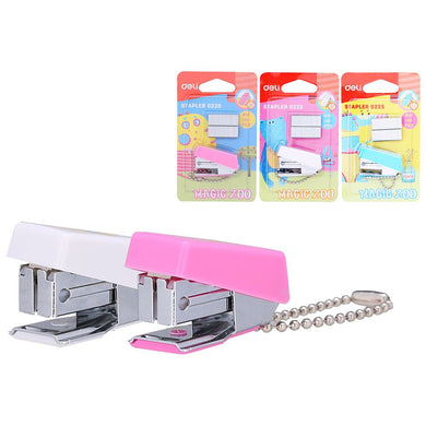 Mini School Stapler 15 Sheets Capacity Paper Binder Binding Integrated Staples Remover