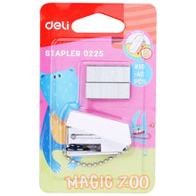 Charger l&#39;image dans la galerie, Mini School Stapler 15 Sheets Capacity Paper Binder Binding Integrated Staples Remover
