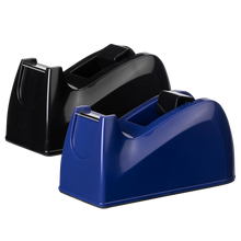 Load image into Gallery viewer, Desktop Tape Dispenser Anti-Skid 18mm Tape Width Heavy Duty Black / Blue
