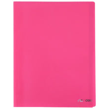 Charger l&#39;image dans la galerie, Display Book 4 Assorted Colour A4 Binder with Plastic Sleeves, Presentation Book 40 Pockets
