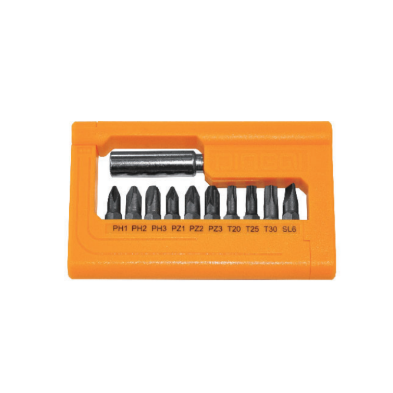 10Pcs Screwdriver Bits Set with Hex Shank Holder