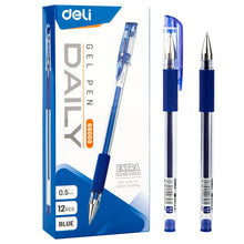 Load image into Gallery viewer, Fine Ballpoint Pens Fine Point (0.5mm) Gel Pen Box of 12 pack
