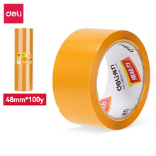 Load image into Gallery viewer, Packing Tape 6 rolls 48mm×100y×50um Non-toxic Acrylic Glue Strong Beige Tape
