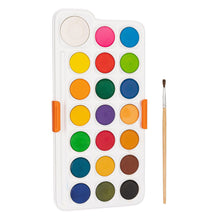 Load image into Gallery viewer, Watercolour Paints Set 21 colours with Paint Brush
