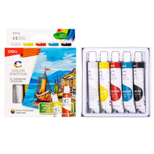 Load image into Gallery viewer, Gouache Paint Set 5 Colour 12ml Tube Non-Toxic Formula Professional-Quality for Artists and Crafters
