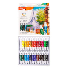 Load image into Gallery viewer, Acrylic Paint Set 24 Colour 12ml Tube Craft Art Painting Artist Draw
