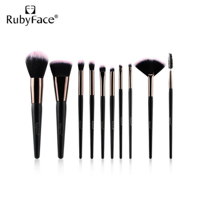 10pcs Professional Makeup Brush Set - Unleash Your Beauty Potential Cosmetic Brushes