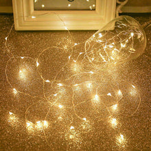 Load image into Gallery viewer, Battery Powered Copper Wire Fairy Lights 50 Lights 5 Meters
