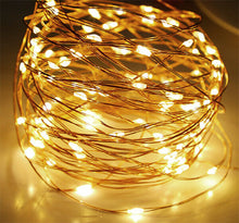 Load image into Gallery viewer, Battery Powered Copper Wire Fairy Lights 50 Lights 5 Meters
