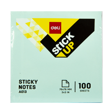 Load image into Gallery viewer, Sticky Notes 76×76mm 400sheets/Pad Self-Sticky Notes, 4 Pads Index Tab Sticker Markers Message Memo
