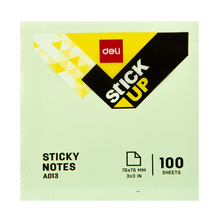 Load image into Gallery viewer, Sticky Notes 76×76mm 400sheets/Pad Self-Sticky Notes, 4 Pads Index Tab Sticker Markers Message Memo
