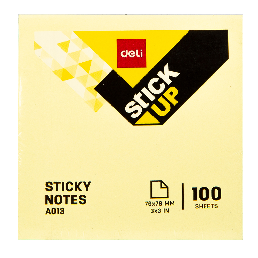 Sticky Notes 76×76mm 400sheets/Pad Self-Sticky Notes, 4 Pads Index Tab Sticker Markers Message Memo