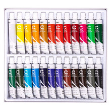 Load image into Gallery viewer, Acrylic Paint Set 24 Colour 12ml Tube Craft Art Painting Artist Draw
