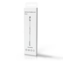 Load image into Gallery viewer, iPhone to 3.5mm AUX Audio Jack Adapter VOICE ADJUSTABLE Connect via Bluetooth
