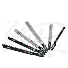 Charger l&#39;image dans la galerie, Jig Saw Blades T-shank Metal/Wood Universal Fit T111C/144D/118A/101B 5pcs
