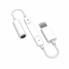 Load image into Gallery viewer, iPhone to 3.5mm AUX Audio Jack Adapter VOICE ADJUSTABLE Connect via Bluetooth
