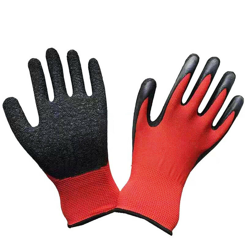 Working Gloves Polyurethane-Coated Palm 6 pairs