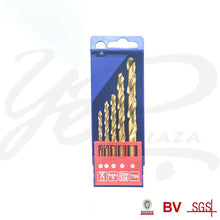 Charger l&#39;image dans la galerie, SALI HSS Titanium Coated Drill Bits 4-10mm 5pcs
