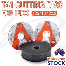 Charger l&#39;image dans la galerie, Cutting Disc 5&quot; 125mm for STEEL STAINLESS 1.2mm Thick 50pcs
