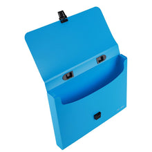 Charger l&#39;image dans la galerie, Plastic File Folder Standard Size A4 with Retractable handle Push lock closure
