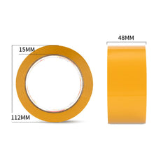 Load image into Gallery viewer, Packing Tape 6 rolls 48mm×100y×50um Non-toxic Acrylic Glue Strong Beige Tape
