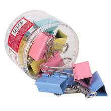 Load image into Gallery viewer, Foldback Clips 51mm Assorted 12 Pack
