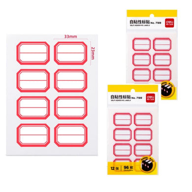 Price Labels Self Adhesive Labels 23x33mm 24 Sheets