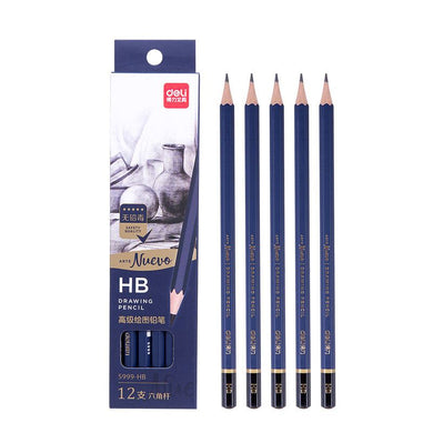 Sketching Drawing Pencils HB Art Craft Graphite Pencil 12pcs