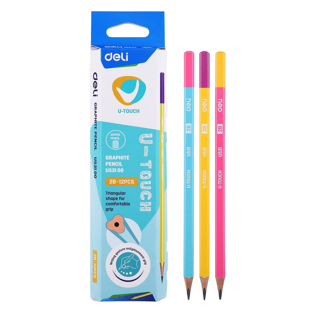 Graphite Pencils 2B 12pcs