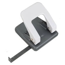 Charger l&#39;image dans la galerie, 2 Hole Punch, Hole Puncher, 35 Sheet Punch Capacity, Low Force Required, Black/Gray
