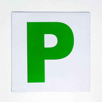 Green P Plate Magnetic Driver License Plate for NSW 2Pcs