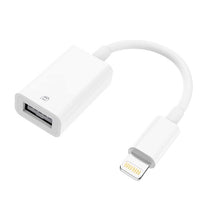 Load image into Gallery viewer, 8-Pin Adapter USB OTG Data Adapter Male to USB 3.0 A Female Converter for iPhone/iPad
