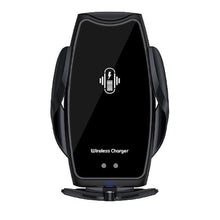 Charger l&#39;image dans la galerie, Car Wireless Phone Charger/Holder Qi Smart Sensor Car Charger/ Holder 2 function
