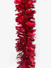 Load image into Gallery viewer, Christmas Decorations Tinsel Garland 2 Meter Assorted Colour Fringe Backdrop 7pcs
