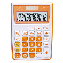 Charger l&#39;image dans la galerie, Desk Calculator Solar &amp; Battery Power 12 Digit Display Multi-Functional Big Button for Business Office School Calculating
