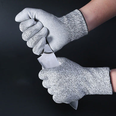 Cut Resistant Gloves Level 5 Protection for Kitchen, Upgrade Safety Anti Cutting Gloves for Meat Cutting, Wood Carving, Mandolin Slicing and More