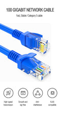 Load image into Gallery viewer, 5m Router Internet Patch Lead  LAN Ethernet Network Cable
