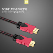 Load image into Gallery viewer, HDMI Male Cable 3D High Speed 4K 2160P1080P Braid Ultra HD V1.4 Ethernet 10M
